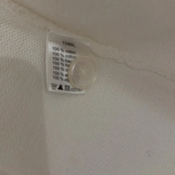 Lacoste White Cable Knit Cardigan - Picture 3 of 3